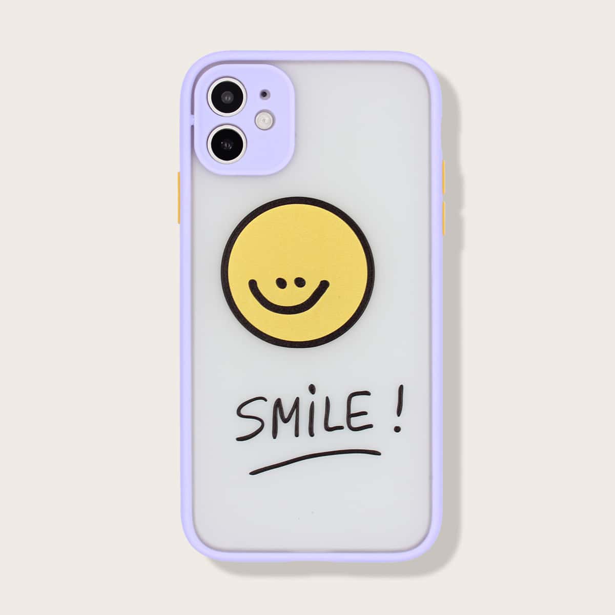

1pc Letter Graphic iPhone Case, Multicolor