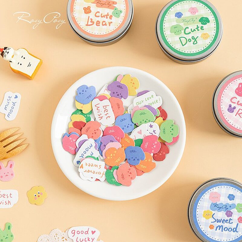 

100pcs Random Cartoon Sticker, Multicolor