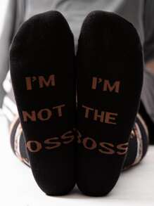 男士貓咪圖案襪子 - 彩色 - 查看 2