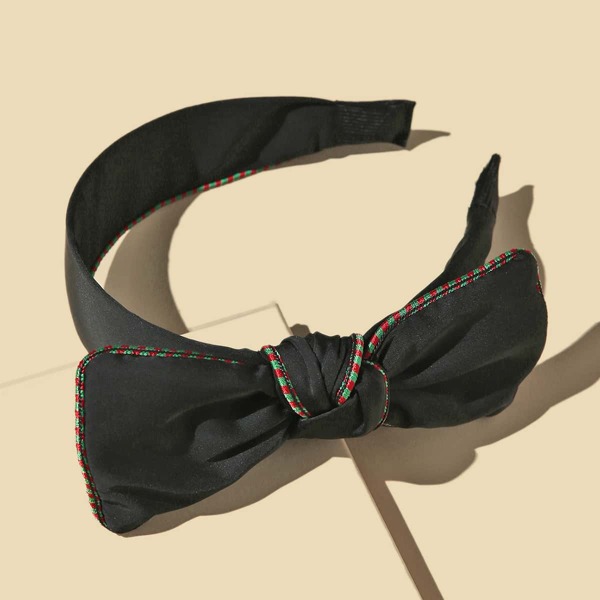 

Knot Decor Hair Hoop, Black