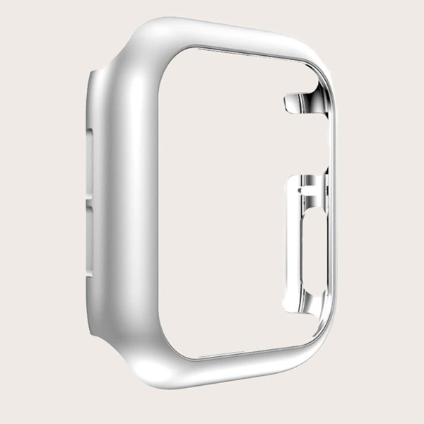 

1pc Solid iWatch Case, Silver