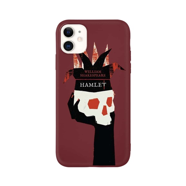 

1pc Skull & Letter Graphic iPhone Case, Multicolor