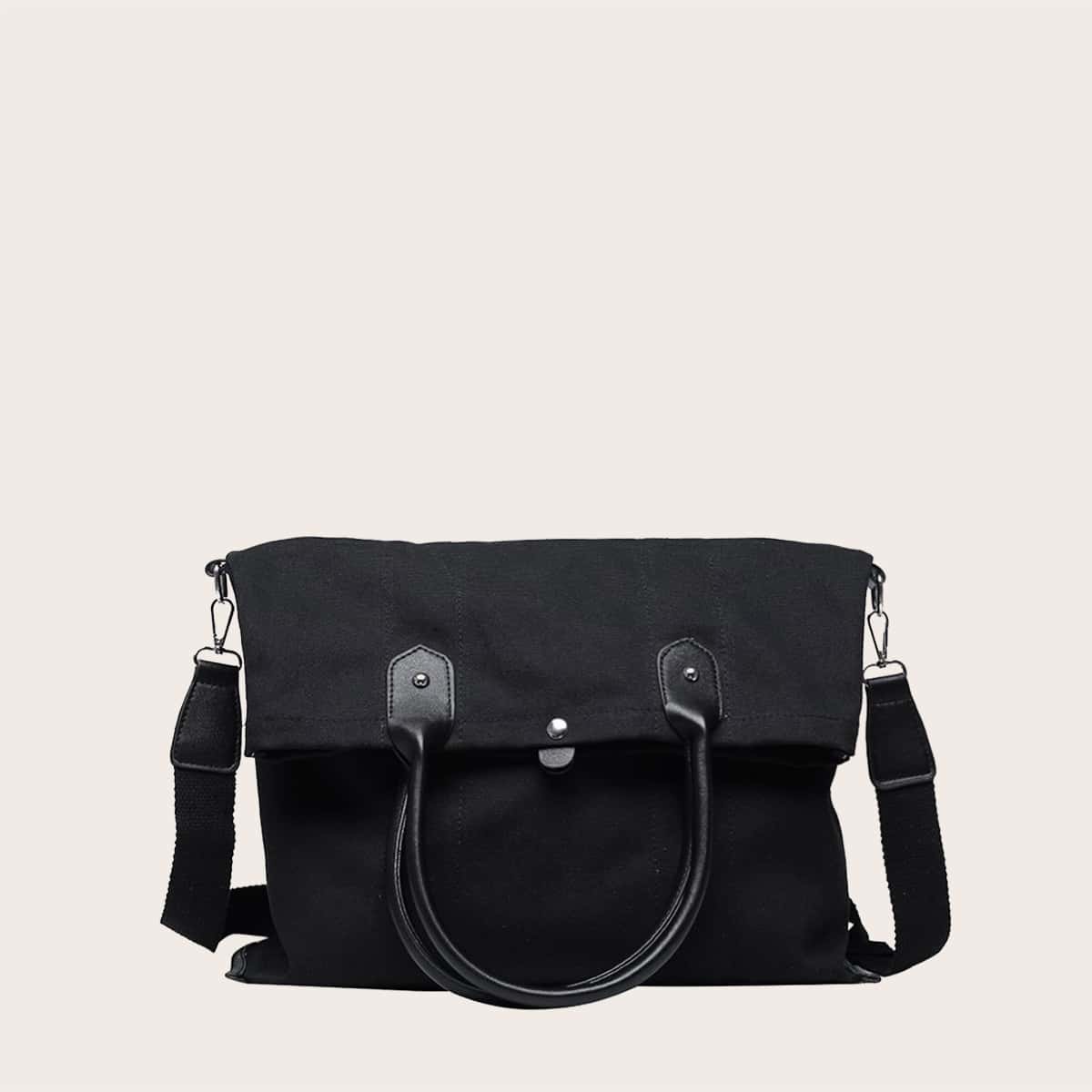 

Minimalist Large Capacity Tote Bag, Black