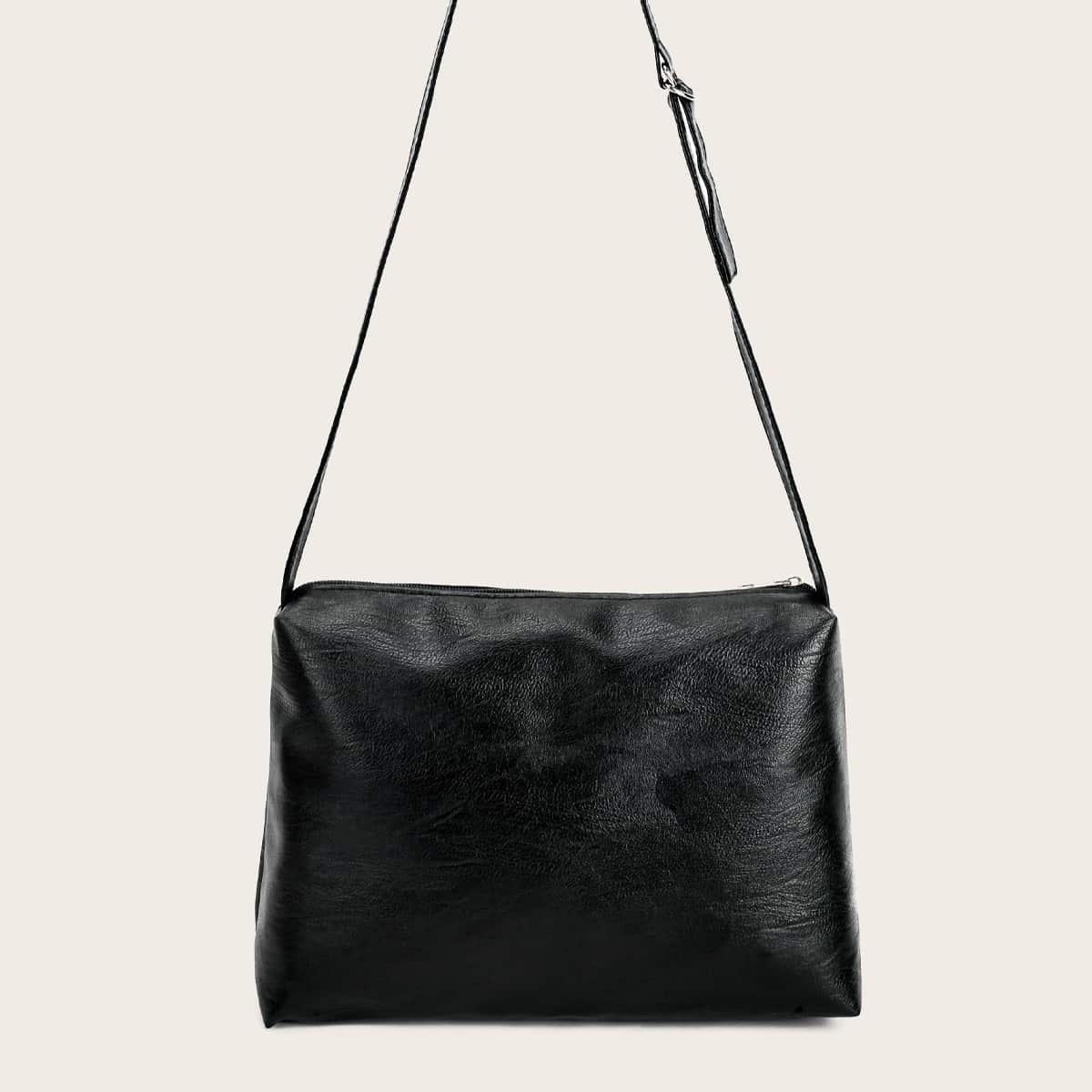 

Minimalist Crossbody Bag, Black