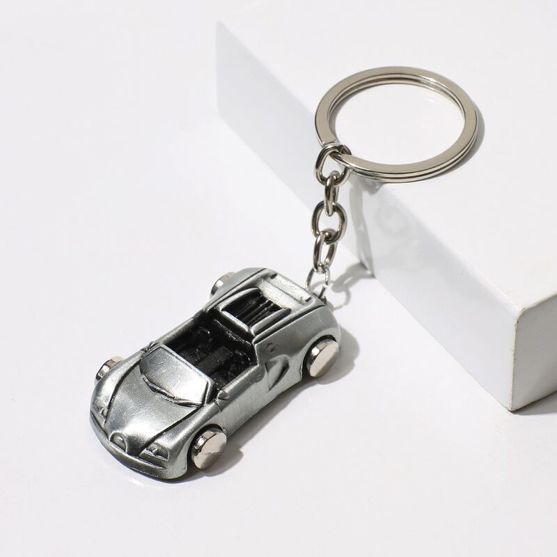 

1pc Car Keychain, Silver