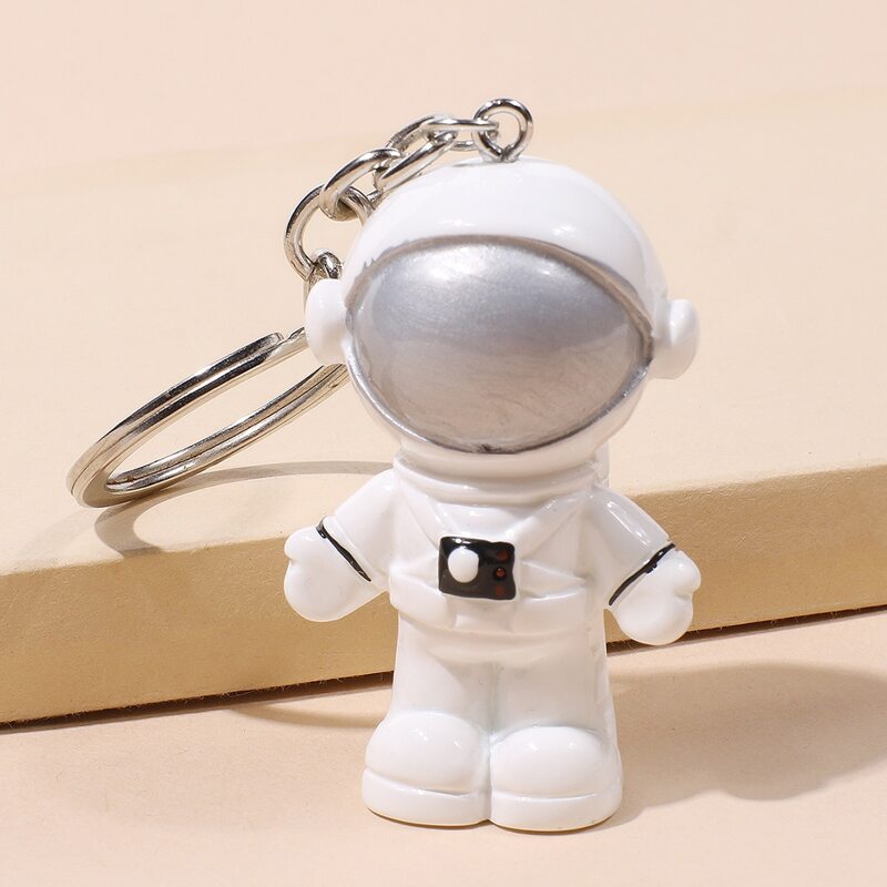 

1pc Astronaut Keychain, White