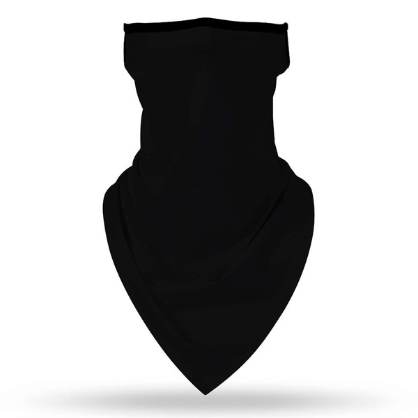 

Plain Sun Protection For The Face, Black