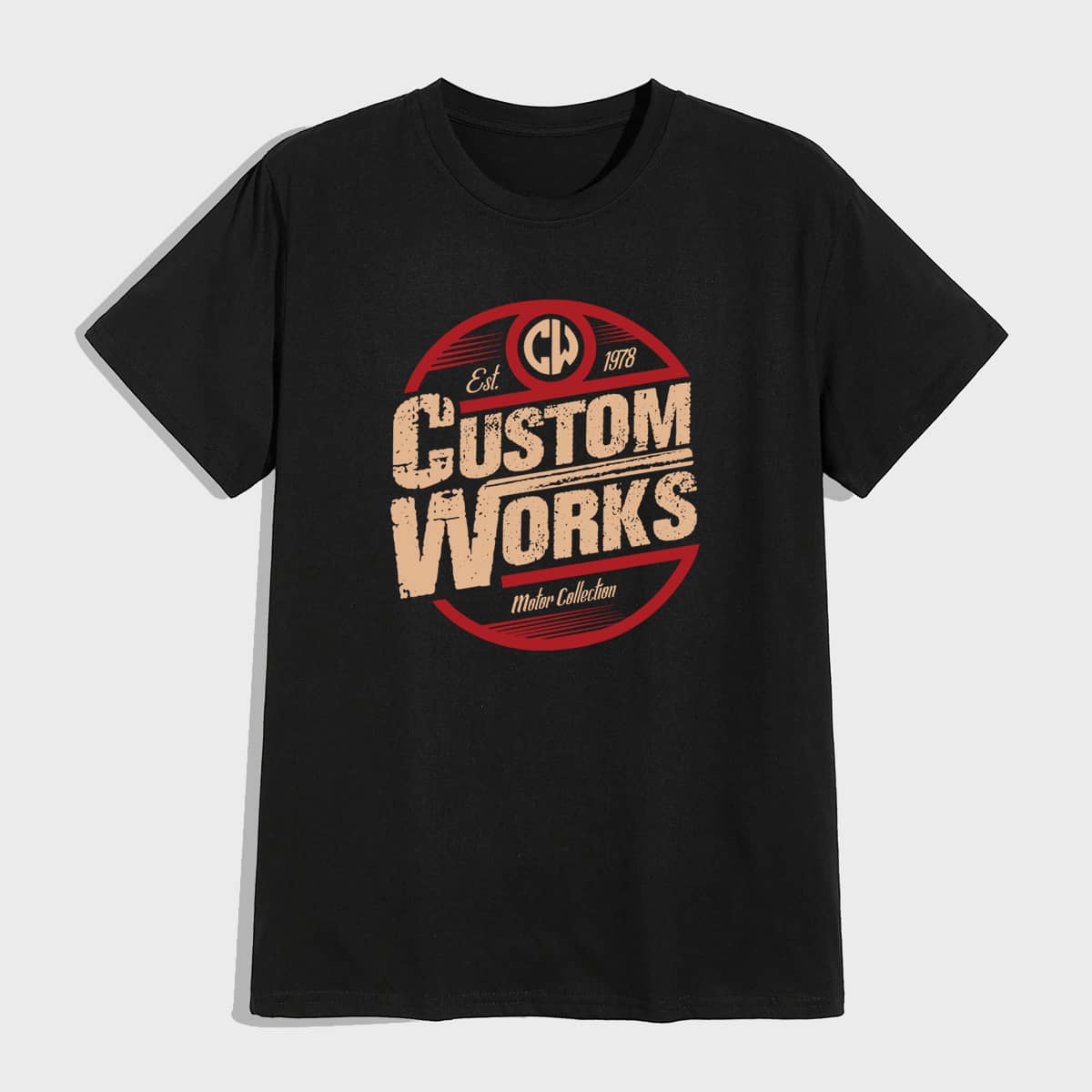 

Guys Letter Graphic Tee, Black