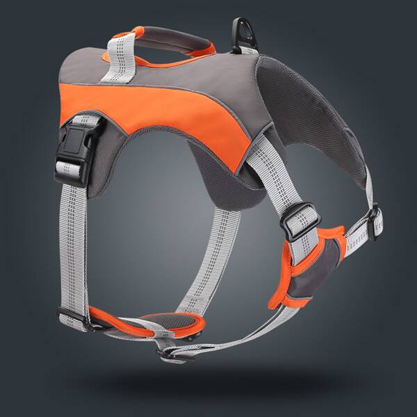 

1pc Dog Reflective Harness, Multicolor