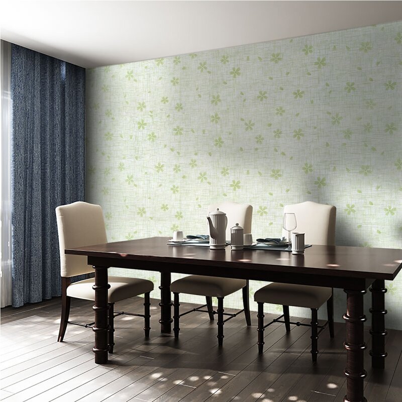

Leaf Print Wallpaper Sticker, Green