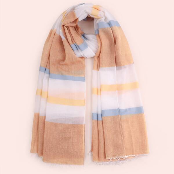 

Color Block Scarf, Multicolor