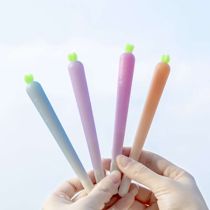 

2pcs Carrot Gel Pen, Black