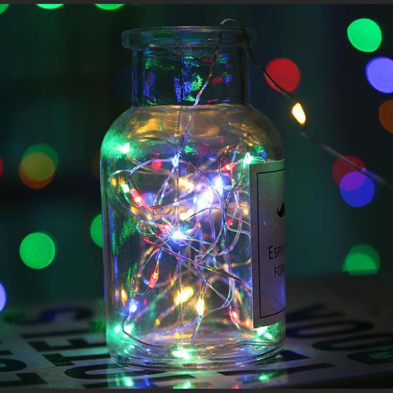 

10m Colorful String Light, Multicolor