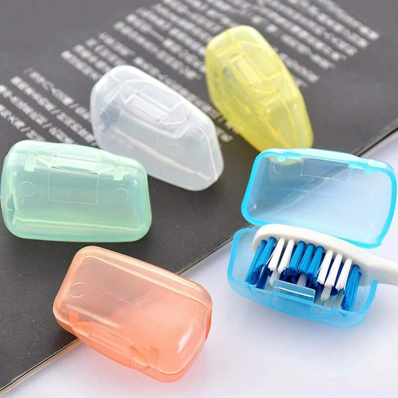 

5pcs Random Toothbrush Head Cover, Multicolor