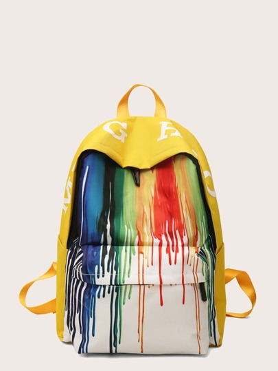 Рюкзак с принтом граффити