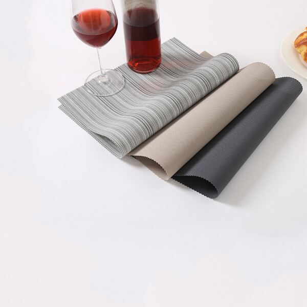 

1pc Plain Random Color Placemat, Multicolor