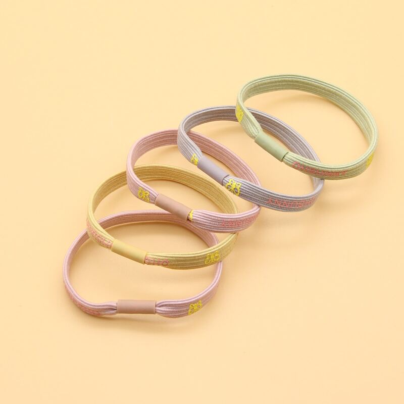 

5pcs Butterfly Hair Tie, Multicolor