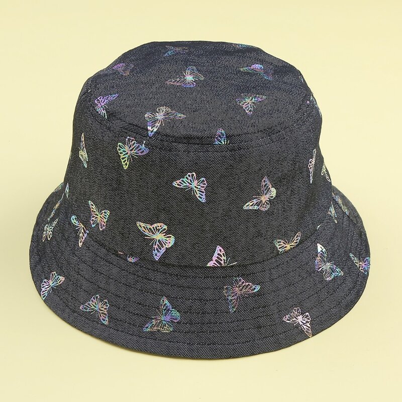 

Butterfly Bucket Hat, Dark grey
