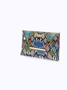 Luxury Dinner Bag Glamorous, Elegant, Exquisite, Quiet Luxury Snakeskin Clutch Bag Animal Print For Lady, Woman, For Party Girl Perfect for Party, Wedding, Prom, Dinner/Banquet, Dinner/Banquet, Best Gift For Women Mom Teacher Friend Bridesmaid - Multicolor - View 5