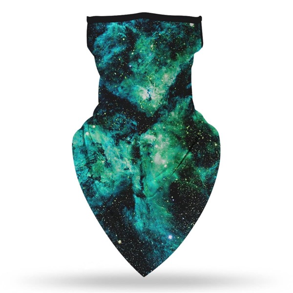 

Galaxy Pattern Sun Protection For The Face, Multicolor