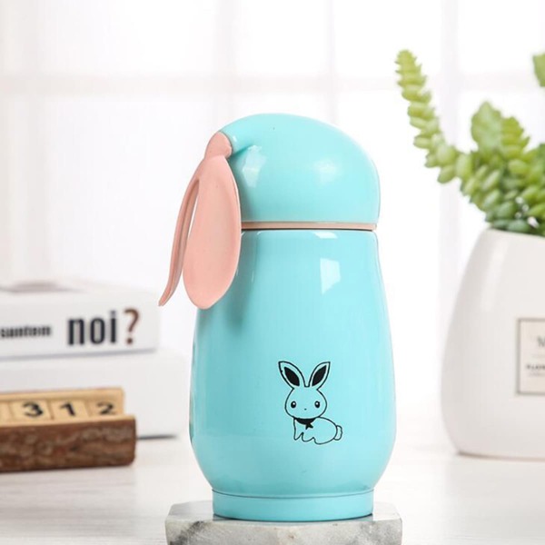 

Rabbit Print Vacuum Cup, Blue