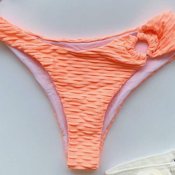 

Ring Linked Bikini Panty, Orange