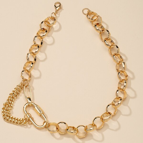 

Simple Chain Necklace, Gold