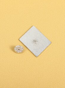 Letter Design Brooch