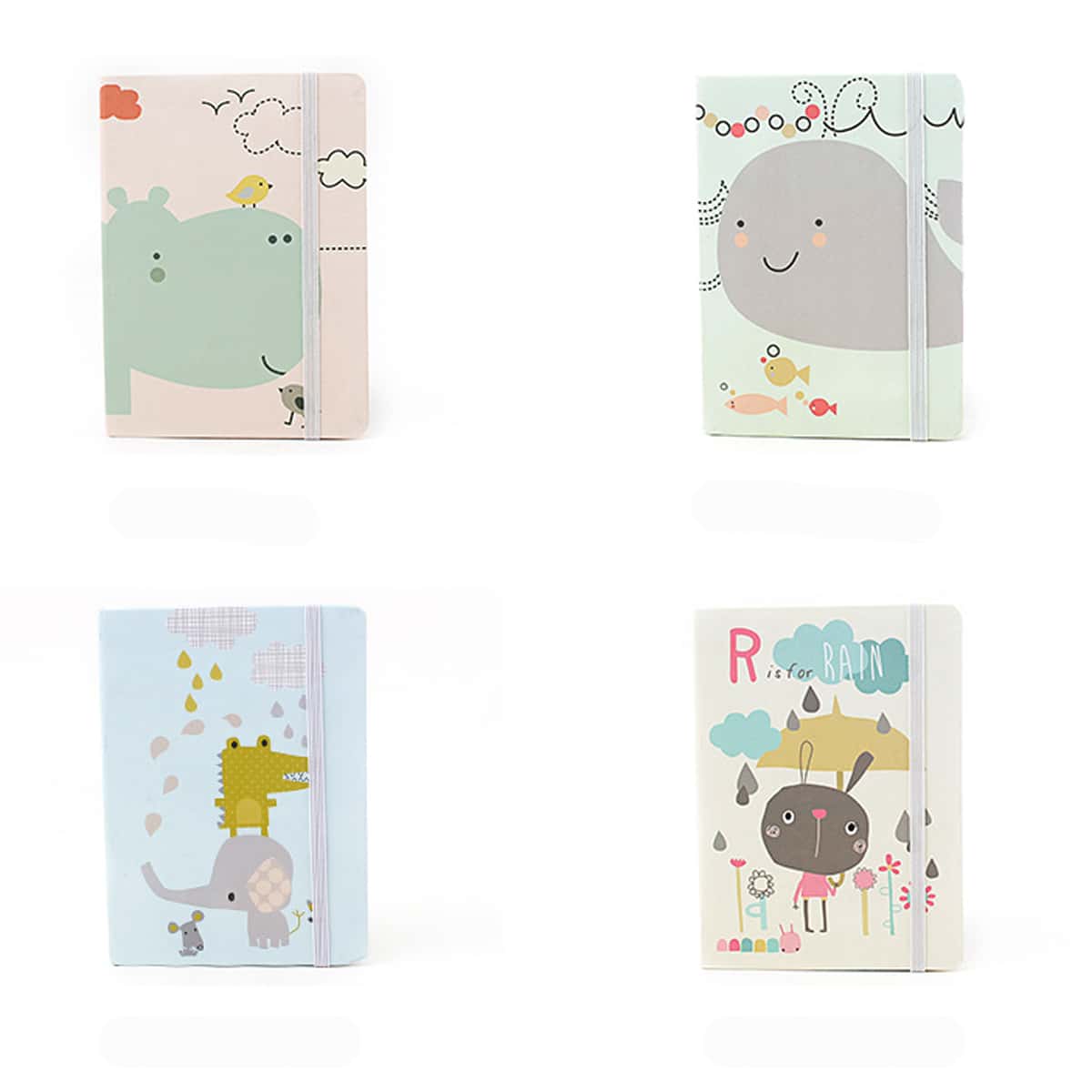 

1pc Random Cartoon Pattern Notebook, Multicolor