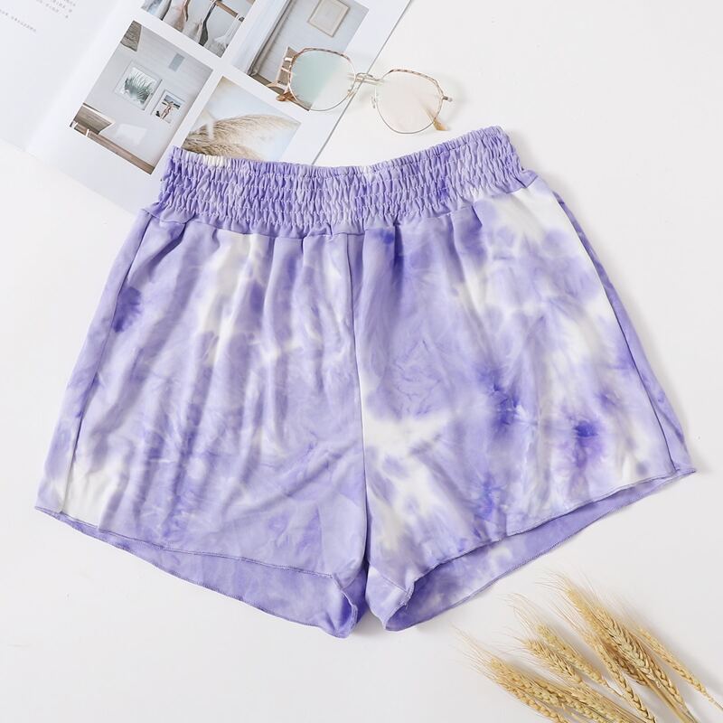 

Tie Dye Sleep Bottom, Lilac purple