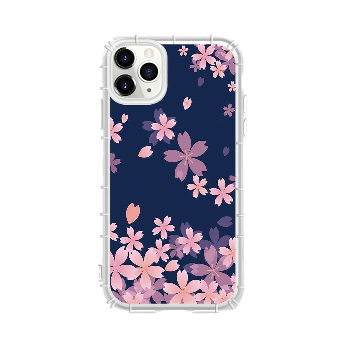 

1pc Flower Print iPhone Case, Multicolor