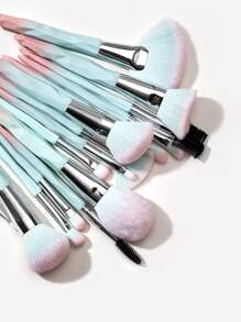 15pcs Soft Rhinestone Makeup Brushes Set Highlighter Foundation Make Up Brush Eyebrow Kabuki Lip Brush Set,Brush Set,Makeup Brush Kit,Make Up Brush Set,Make Up Set Complete,Makeup Brush Set,Complete Makeup Kit,Brush Kit,Brushes Makeup Set,Makeup Gift Set,Set - Multicolor - View 3