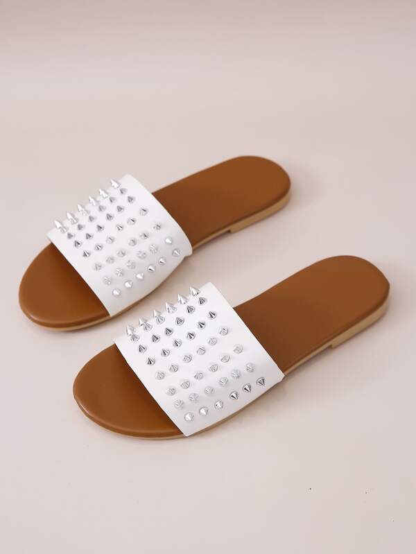wide fit slip on sandals