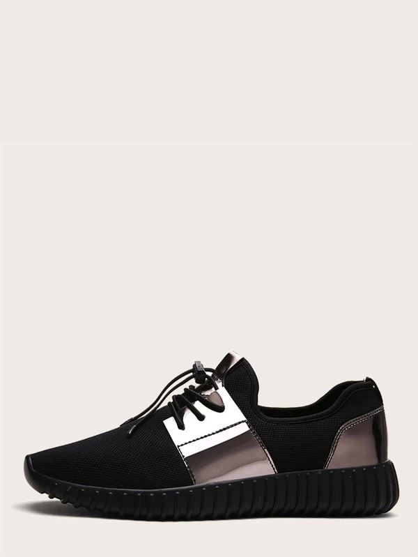 wide fit metallic shoes