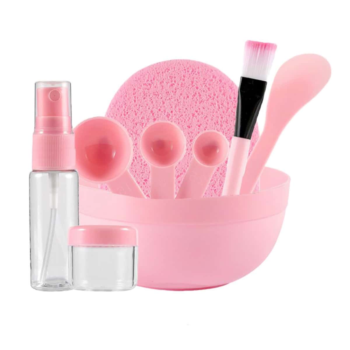 

1set Facial Sheet Bowl, Pink
