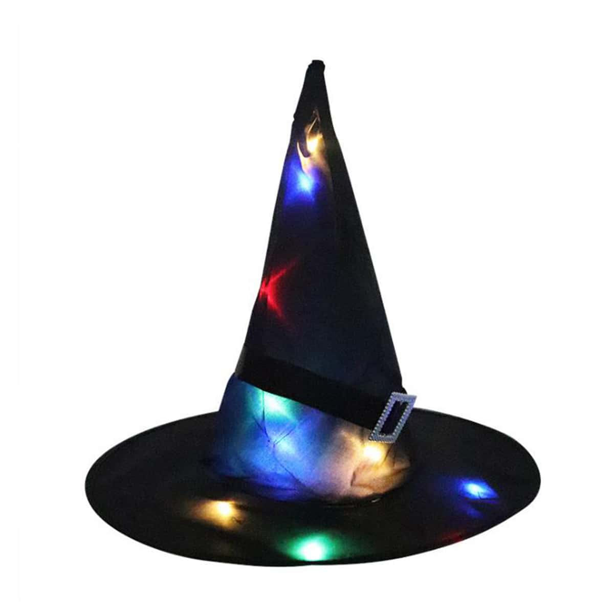 

Halloween Glowing Witch Hat, Black