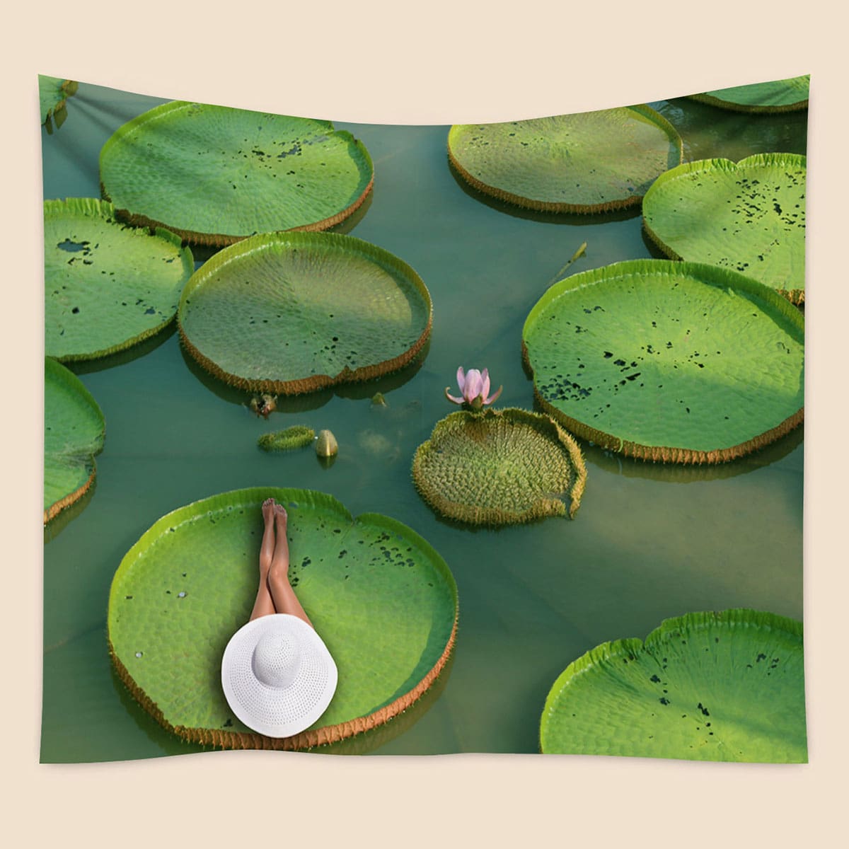 

Landscape Print Tapestry, Multicolor