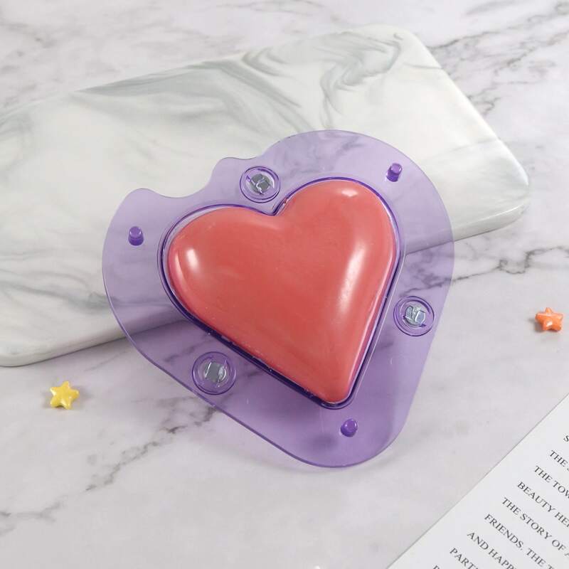 

1pc Heart Shaped Cake Mold, Purple