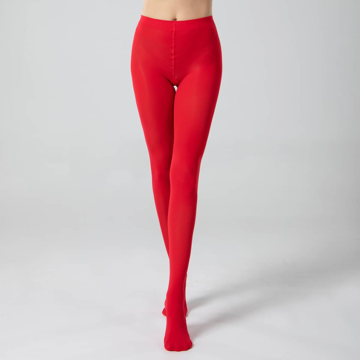 

120D Simple Plain Tight, Red