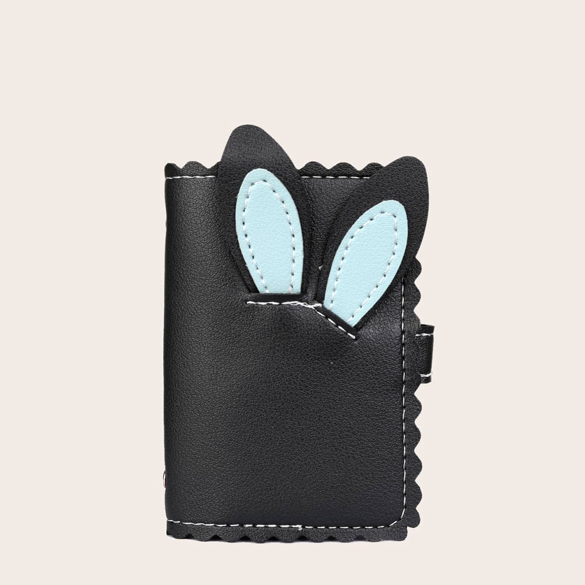 

Rabbit Ear Decor Card Holder, Black