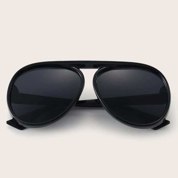 

Flat Top Sunglasses, Black