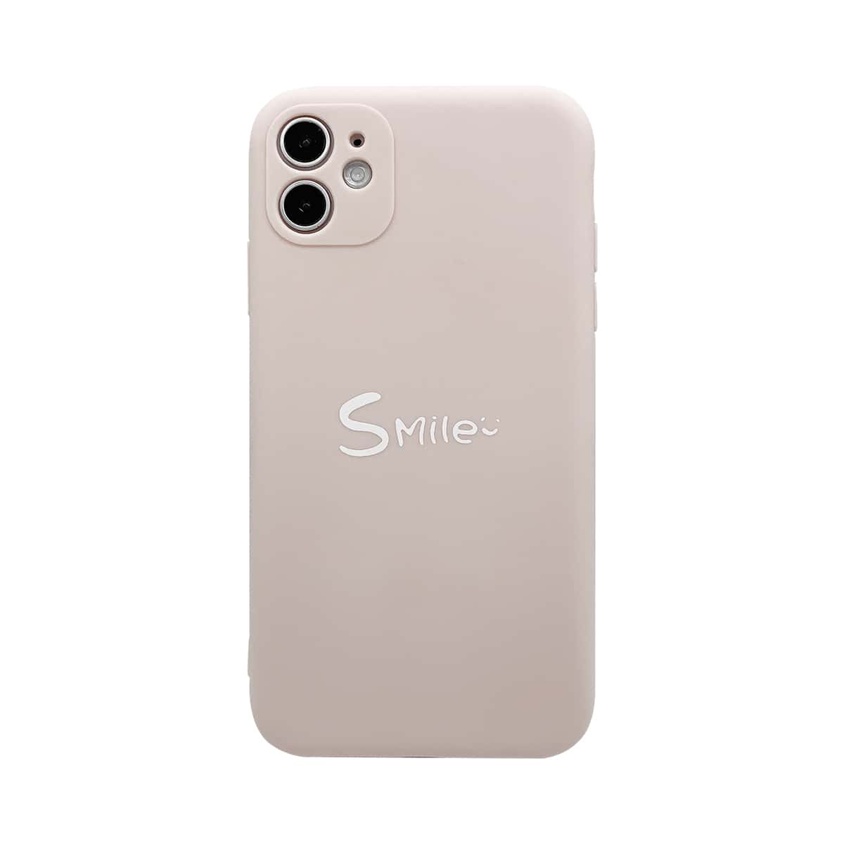 

Letter Graphic iPhone Case, Dusty pink