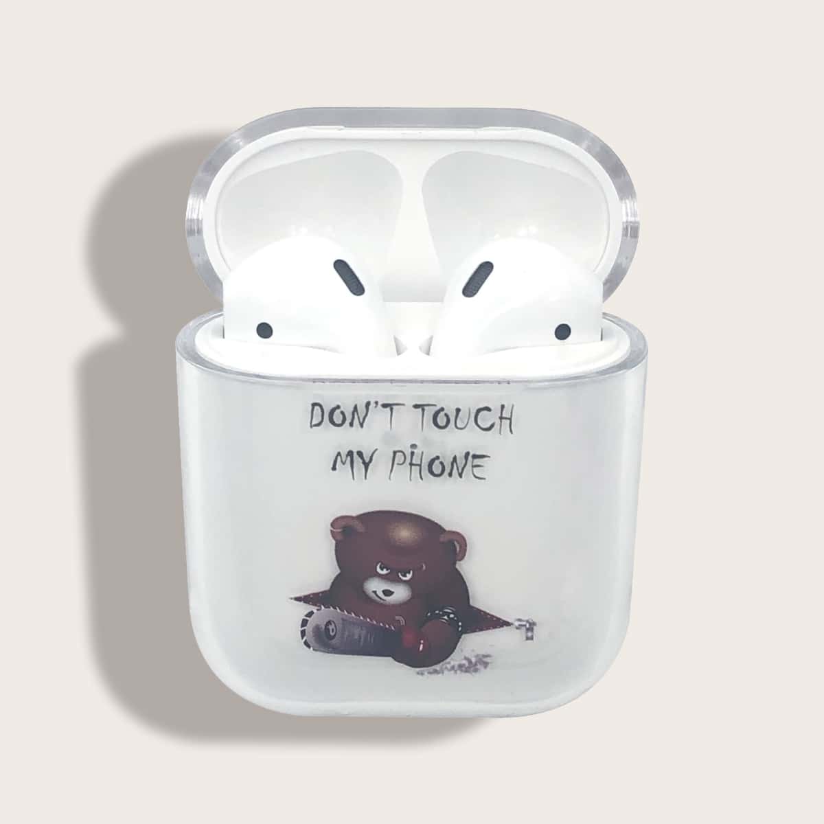 

Bear Clear Airpods Case