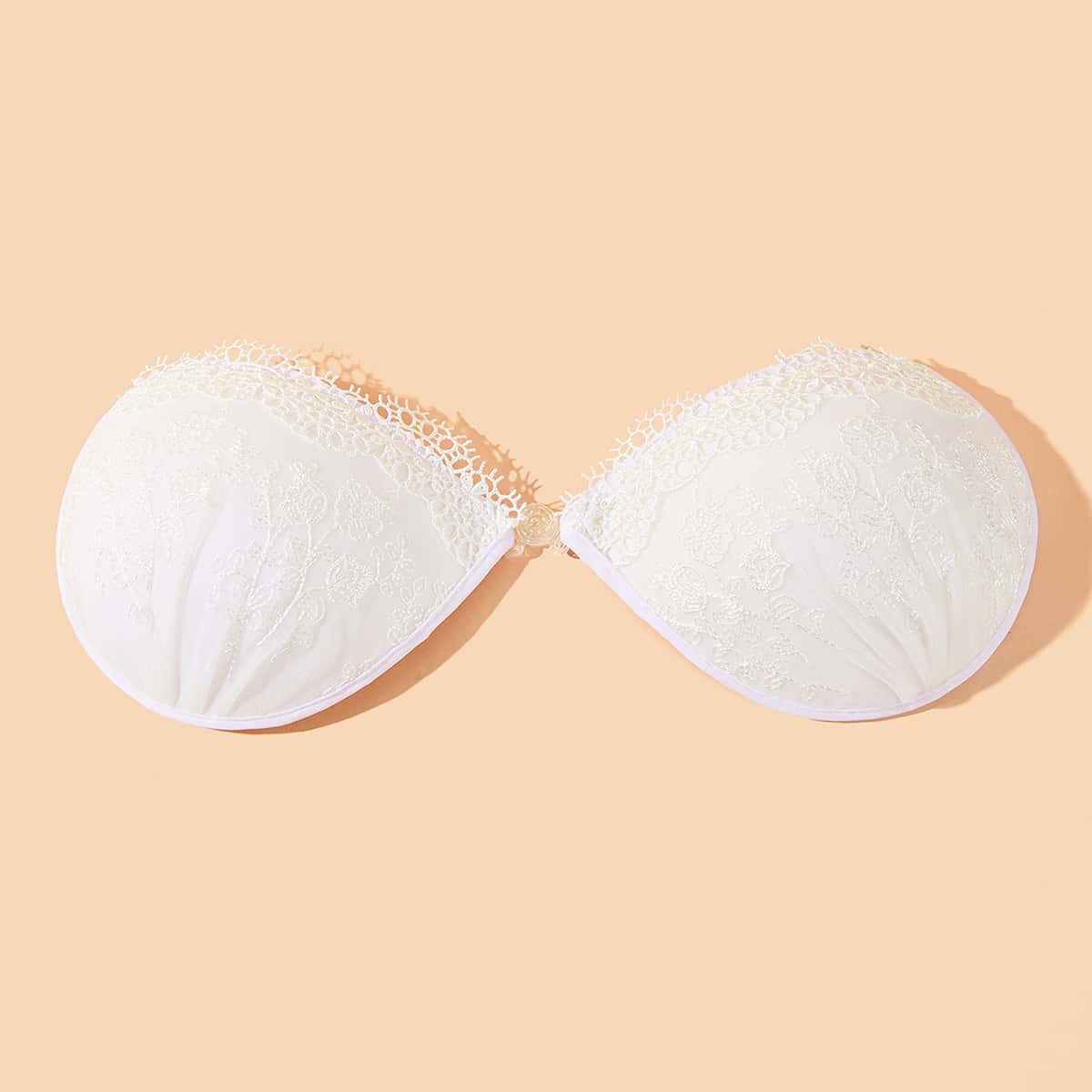 

Self Adhesive Lace Bra, White