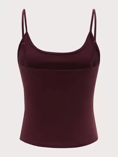 SHEIN EZwear 纯色吊带背心