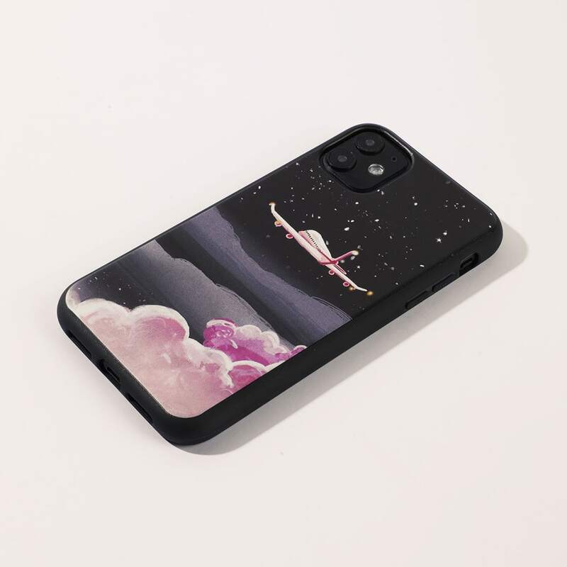 

Airplane Print iPhone Case, Multicolor