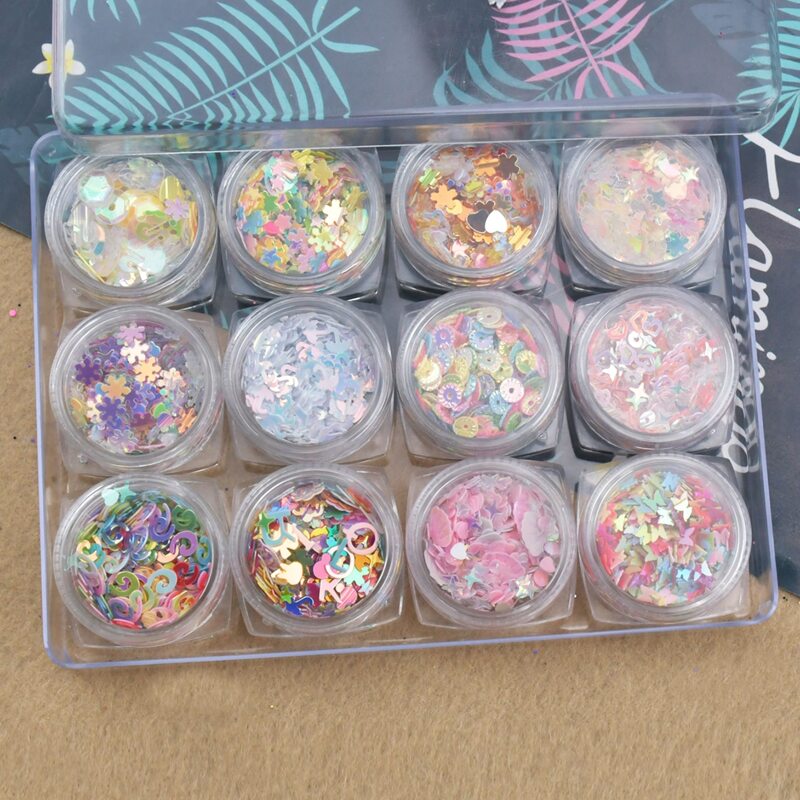 

1box Random DIY Sequin, Multicolor