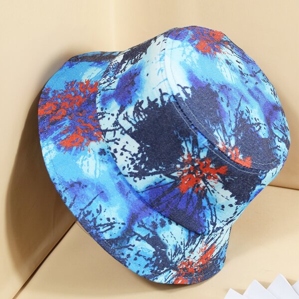 

Tie Dye Bucket Hat, Blue