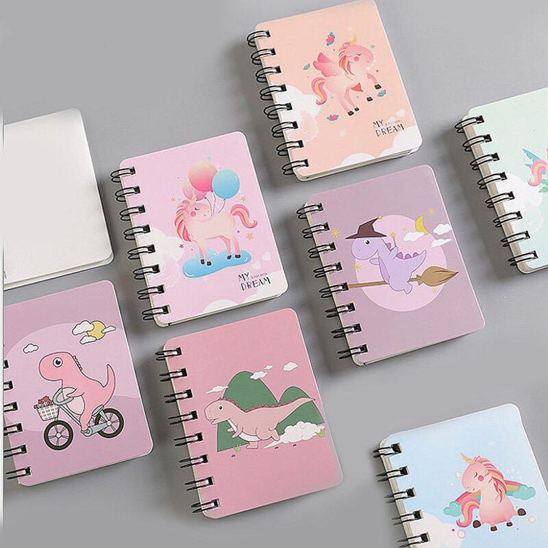 

2packs Cartoon Graphic Random Notebook, Multicolor