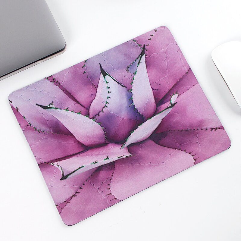 

Flower Print Mouse Pad, Multicolor